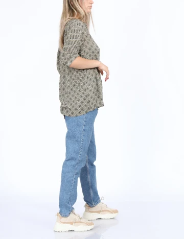 Bluza Kaffe, verde olive
