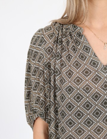 Bluza Kaffe, verde olive