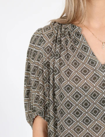 Bluza Kaffe, verde olive