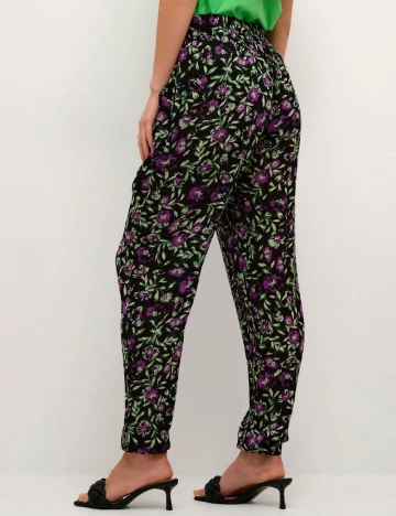 Pantaloni Kaffe, negru