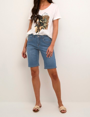 
						Pantaloni scurti Cream, albastru