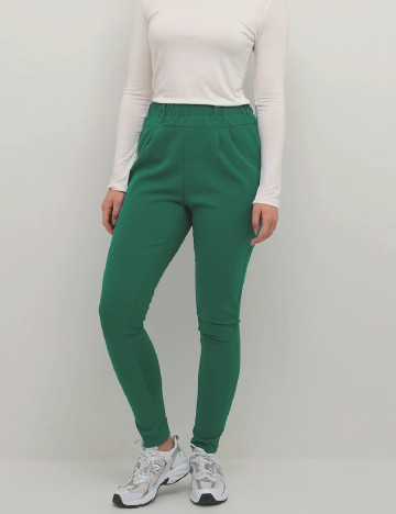 Pantaloni Kaffe, verde