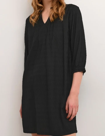 Rochie scurta Cream, negru Negru