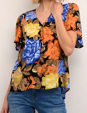Bluza Culture, imprimeu floral Floral print