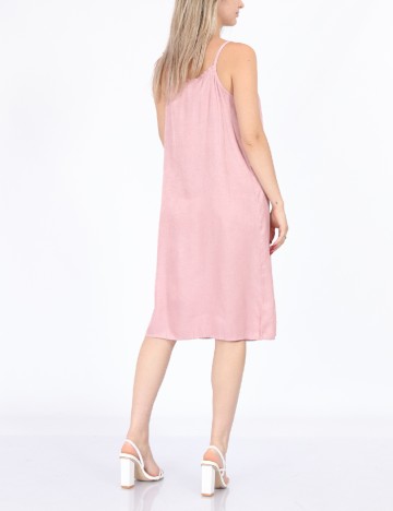 Rochie scurta Cream, roz