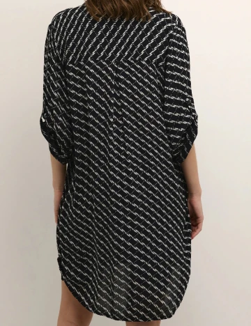 Rochie scurta Kaffe, negru Negru