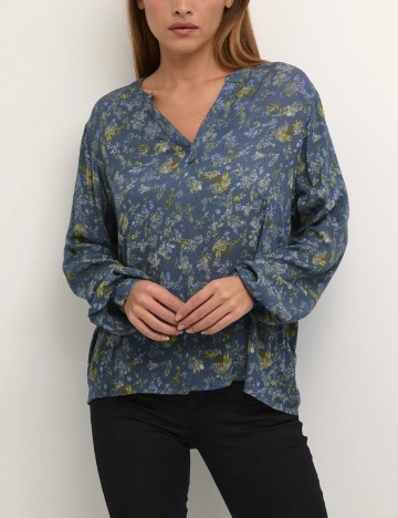 
						Bluza Kaffe, albastru