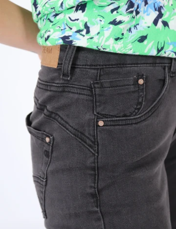 Blugi Cream, negru Negru