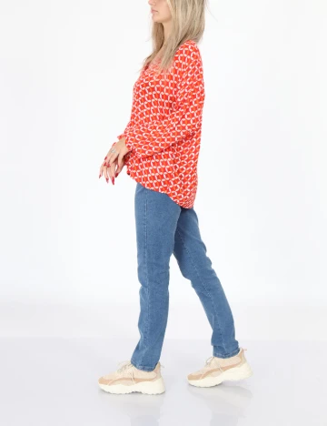 Bluza Kaffe, rosu