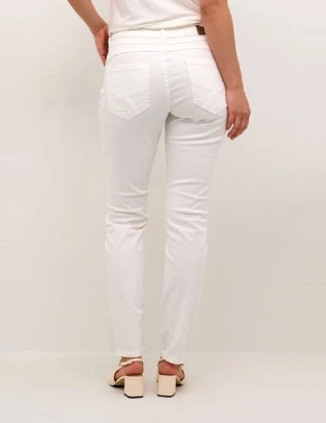 Blugi Cream, alb