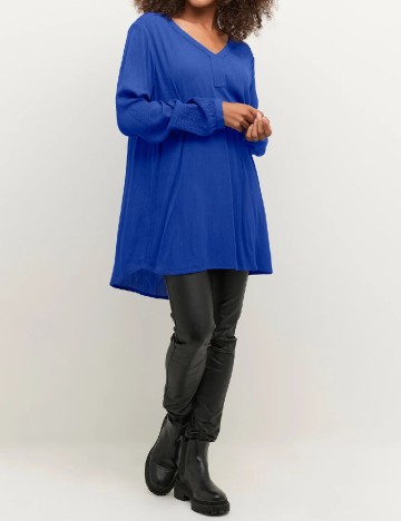 
						Bluza Kaffe, albastru