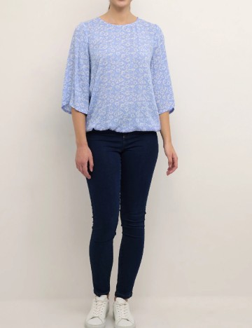 
						Bluza Kaffe, albastru
