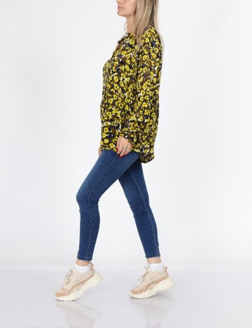 Camasa Oversize Kaffe, galben