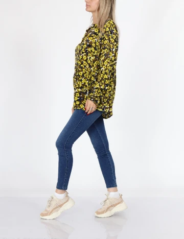 Camasa Oversize Kaffe, galben