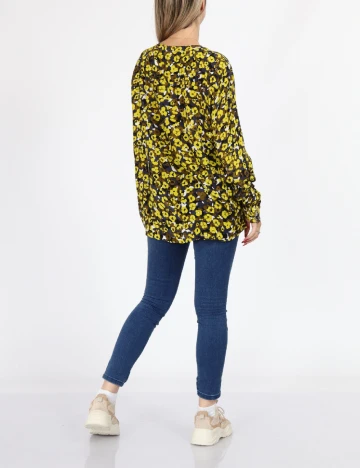 Camasa Oversize Kaffe, galben