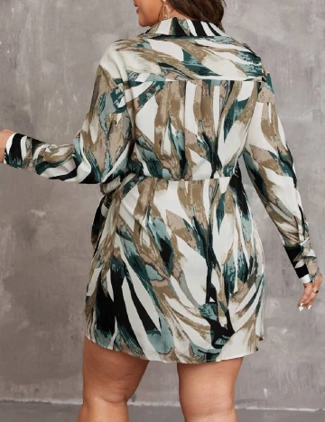 Rochie scurta SHEIN CURVE, mix culori