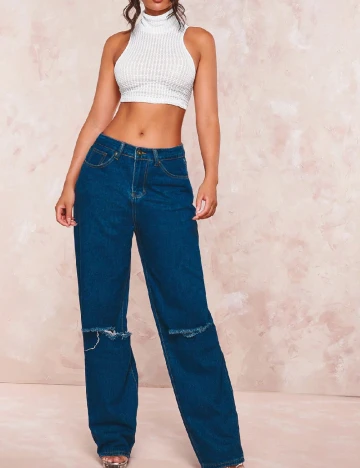 Top SHEIN, alb
