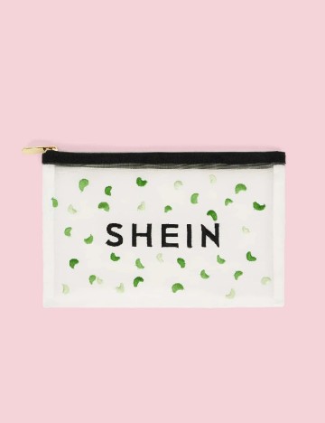 
						Geanta cosmetice SHEIN, alb