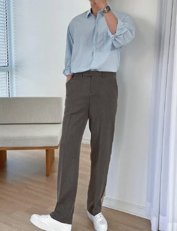 Pantaloni Dazy, gri Gri