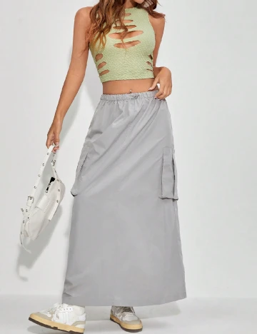 Top SHEIN, verde
