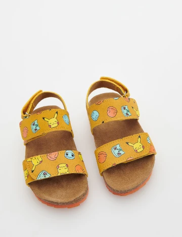 Sandale Reserved, maro deschis Maro