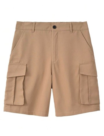 Pantaloni scurti SHEIN, maro