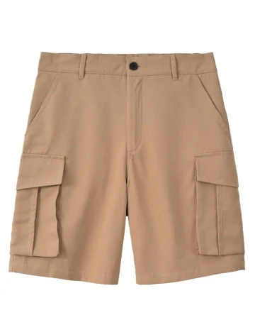 Pantaloni scurti SHEIN, maro