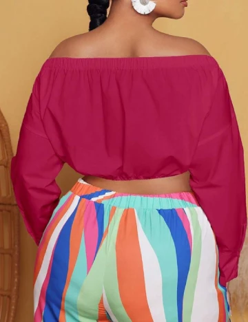 Top SHEIN CURVE, roz