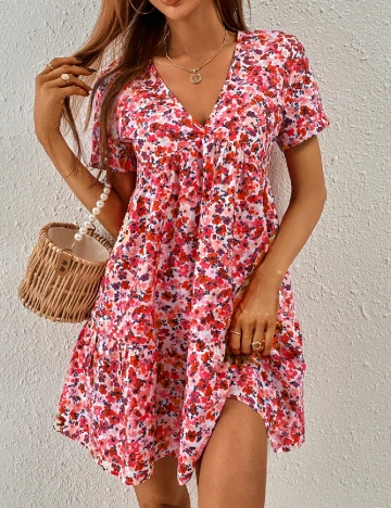 Rochie scurta SHEIN, floral