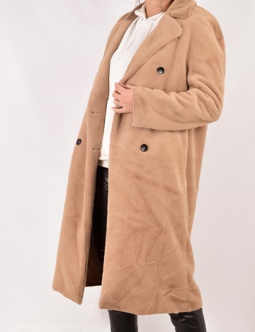 Palton Zara, crem, S