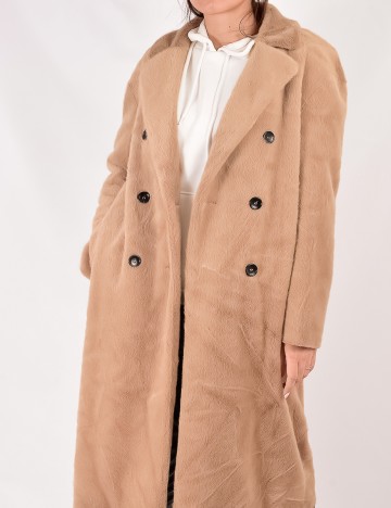 Palton Zara, crem, S