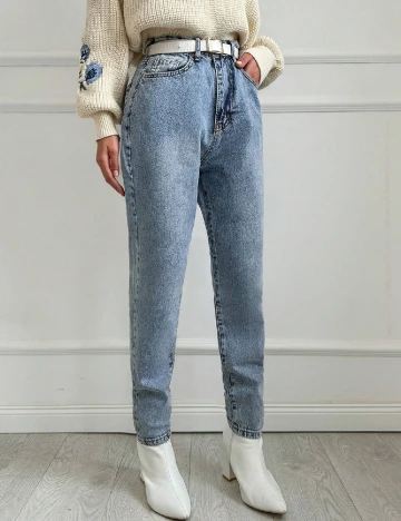 Blugi SHEIN, albastru Albastru