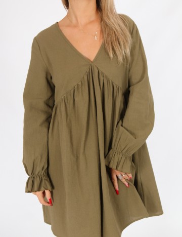 Rochie scurta SHEIN, verde