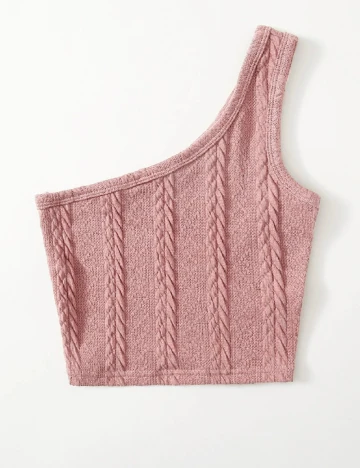 Top SHEIN, roz pudra