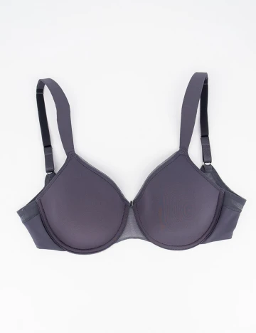 Sutien Triumph, gri petrol, 80F