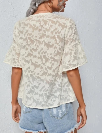 Bluza SHEIN, ecru