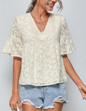 Bluza SHEIN, ecru