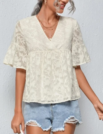 Bluza SHEIN, ecru