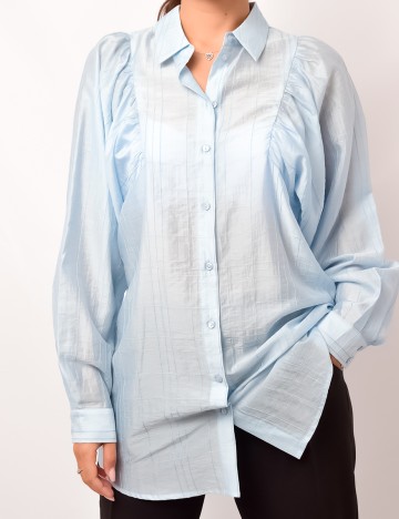 Camasa Vero Moda, albastru, S