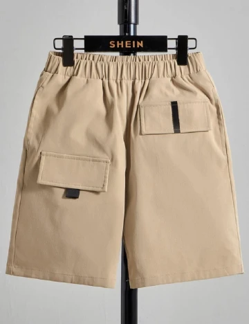 Pantaloni scurti Shein Kids, crem