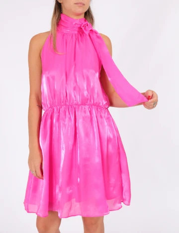 Rochie scurta D&M, roz