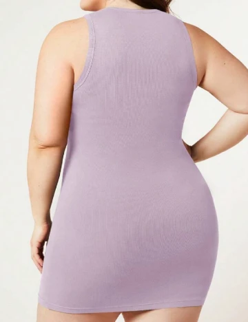 Rochie scurta SHEIN CURVE, mov Mov