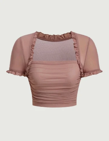 Top SHEIN, roz pudra