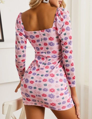 Rochie scurta SBetro, roz