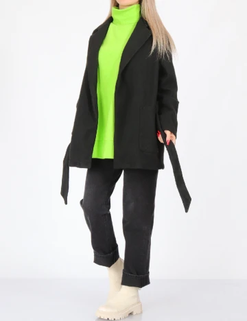Palton Zara, negru