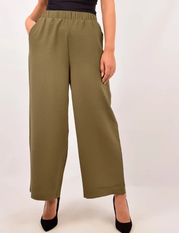 Pantaloni Noisy May, kaki, M Verde
