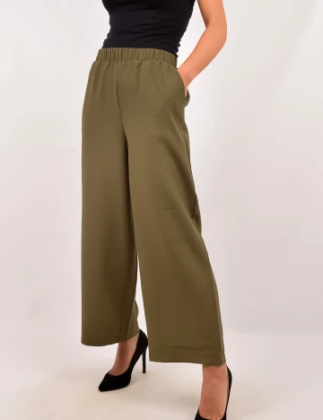 Pantaloni Noisy May, kaki, M Verde