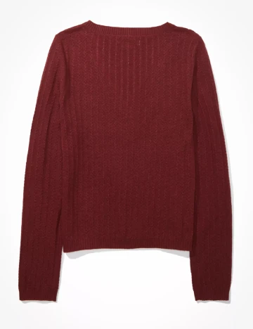 Bluza American Eagle, visiniu