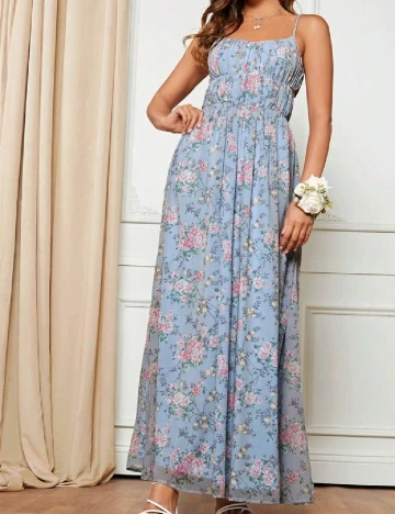 Rochie lunga SHEIN, albastru
