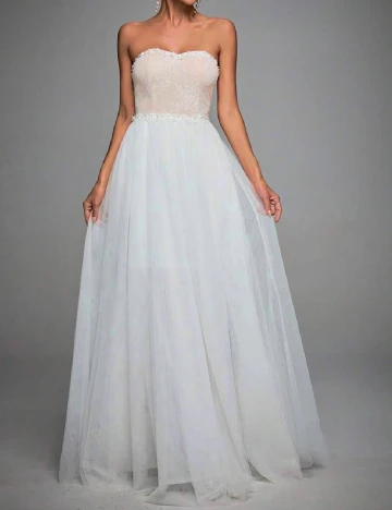 Rochie lunga SHEIN, alb